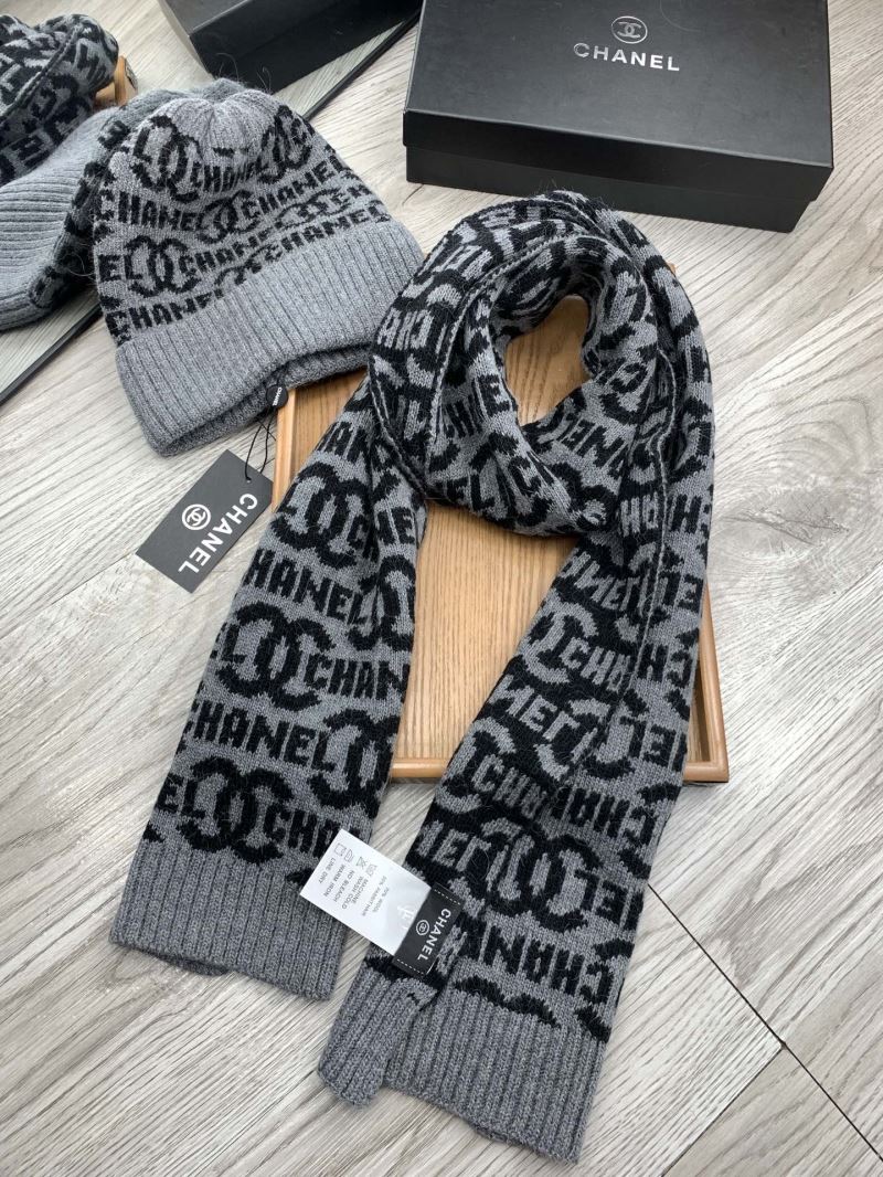 Chanel Caps Scarfs